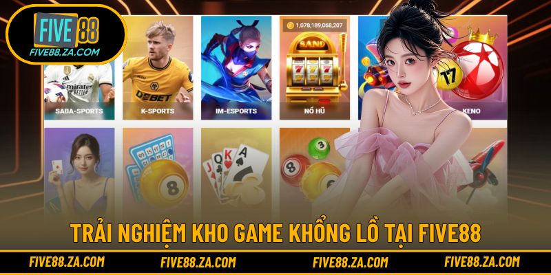 Kho game đồ sộ được nhà cái trang bị tại hệ thống