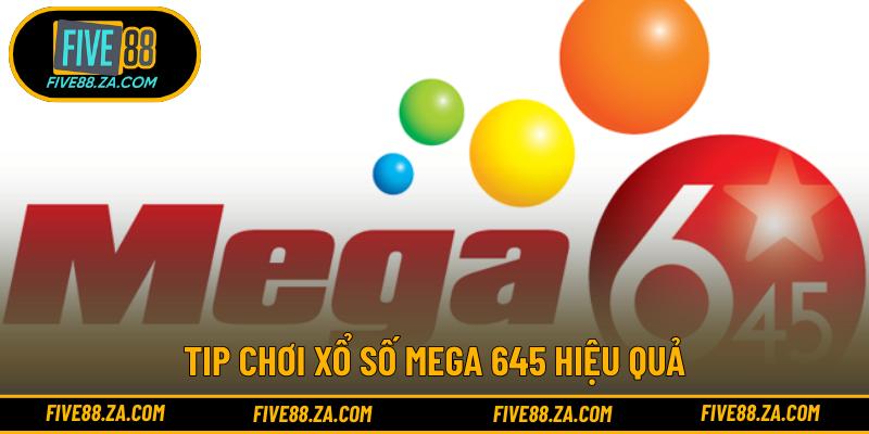 Tip chơi xổ số Mega 645 hiệu quả